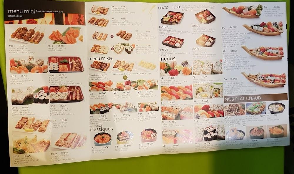 Futo Sushi - Menu Image 1